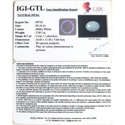 3.30 Carat Natural Opal with Govt. Lab Certificate (1221)
