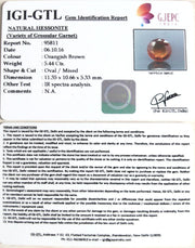 5.44/CT Natural Govt. Lab Certified Ceylonese Gomed-(1221)
