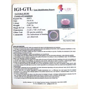 4.00 Ratti Natural New Burma ruby with Govt. Lab Certificate-(4551)