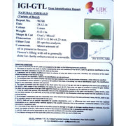 9.06 Ratti Natural Panna Stone with Govt. Lab Certificate (3100)