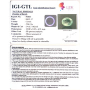 3.15 Ratti Natural Panna Stone with Govt. Lab Certificate (34410)