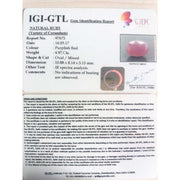 5.47 Ratti Natural New Burma Ruby with Govt. Lab Certificate-(4551)