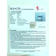5.04 Ratti Natural Blue Sapphire with Govt.Lab Certificate-(34410)