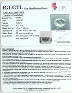 Load image into Gallery viewer, 4.31/CT Natural Yellow Sapphire with Govt Lab Certificate-6771
