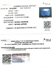 4.90/CT Natural Blue Sapphire with Govt Lab Certificate (8991)
