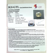 6.19 Ratti Pukhraj Stone with Govt Lab Certificate-(6771)