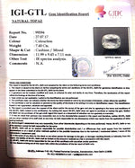 Load image into Gallery viewer, 8.22 ratti White Topaz with Govt Lab certificate-(1665)
