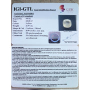 4.88 Ratti Natural yellow sapphire with Govt Lab Certificate-(6771)