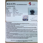 10.06 Ratti Natural Iolite with Govt. Lab Certificate-(550)