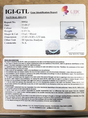 4.56 Ratti Natural Iolite with Govt. Lab Certificate-(1100)