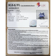 4.54 Ratti Natural Iolite with Govt. Lab Certificate-(550)