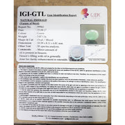 4.30 Ratti Natural Panna Stone with Govt. Lab Certificate (2100)