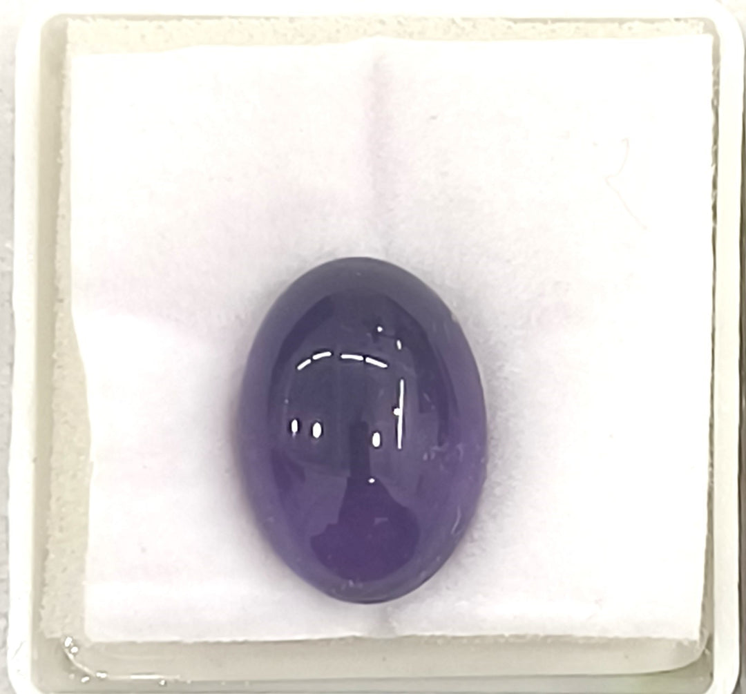 6.47/CT Natural Amethyst Gemstone with Govt. Lab Certificate