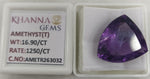 Load image into Gallery viewer, 16.90/CT Natural Amethyst Gemstone with Govt. Lab Certificate