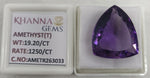 Load image into Gallery viewer, 19.20/CT Natural Amethyst Gemstone with Govt. Lab Certificate