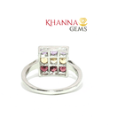 Load image into Gallery viewer, 3.46/GM AMETHYST CITRINE GARNET RING - KGR0101