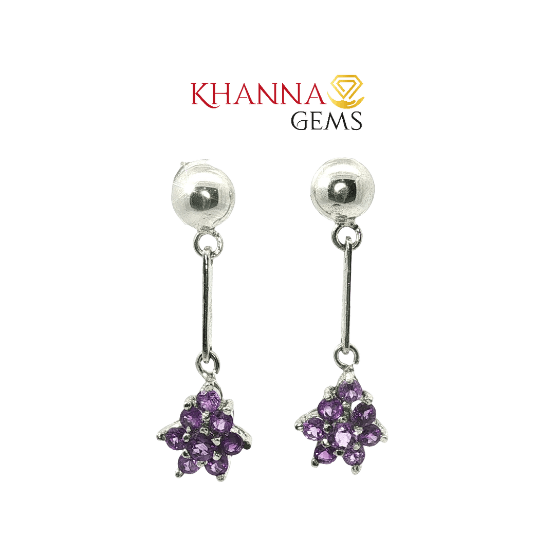 6.00/GM Royal Amethyst Earrings - G0035