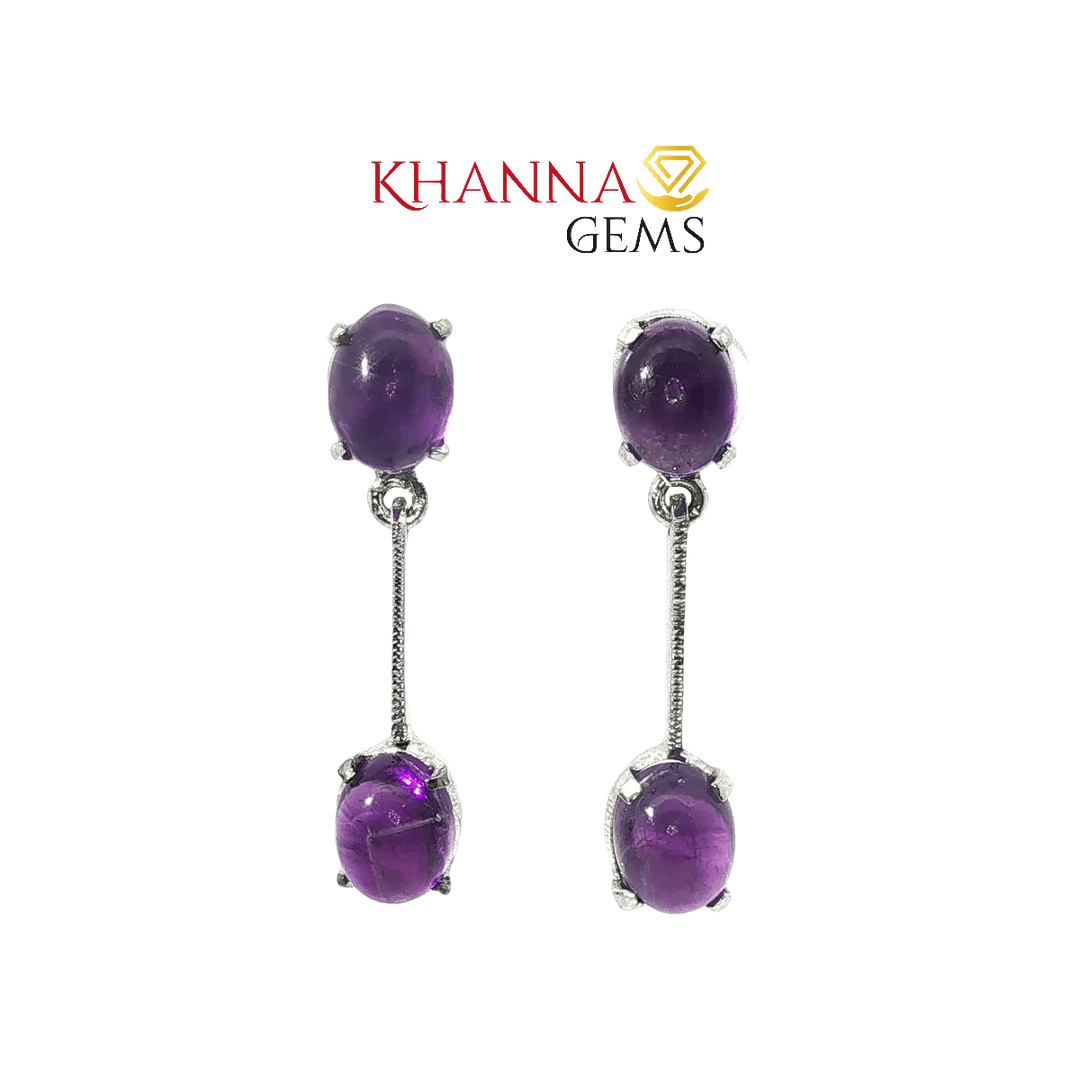 6.30/GM Royal Amethyst Earrings - G0037