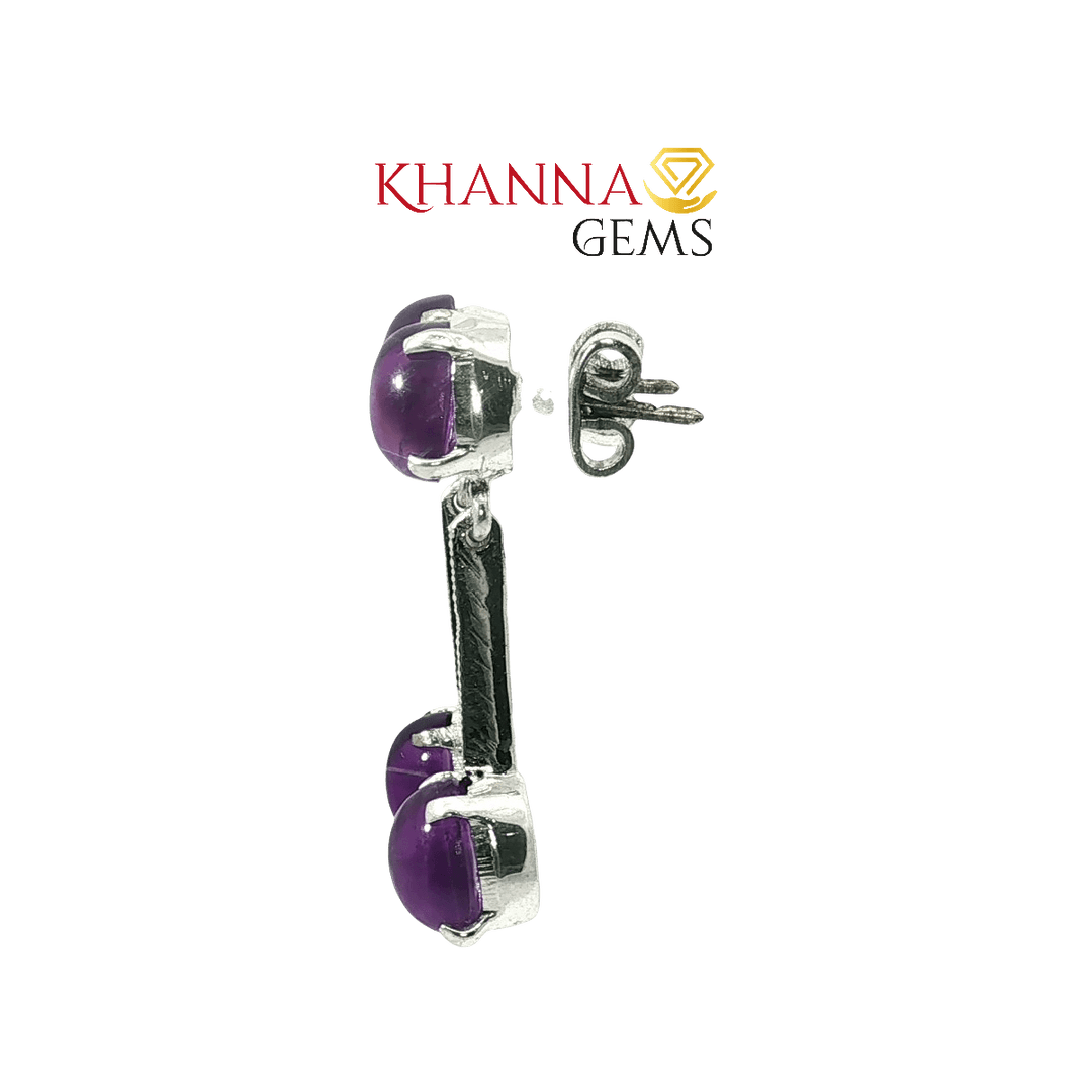 6.30/GM Royal Amethyst Earrings - G0037