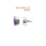 Load image into Gallery viewer, 1.70/GM Royal Amethyst Earrings - G0040