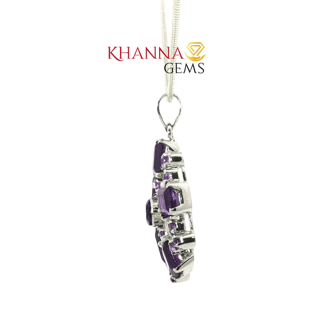 11.50/GM Amethyst Pendent - N0007
