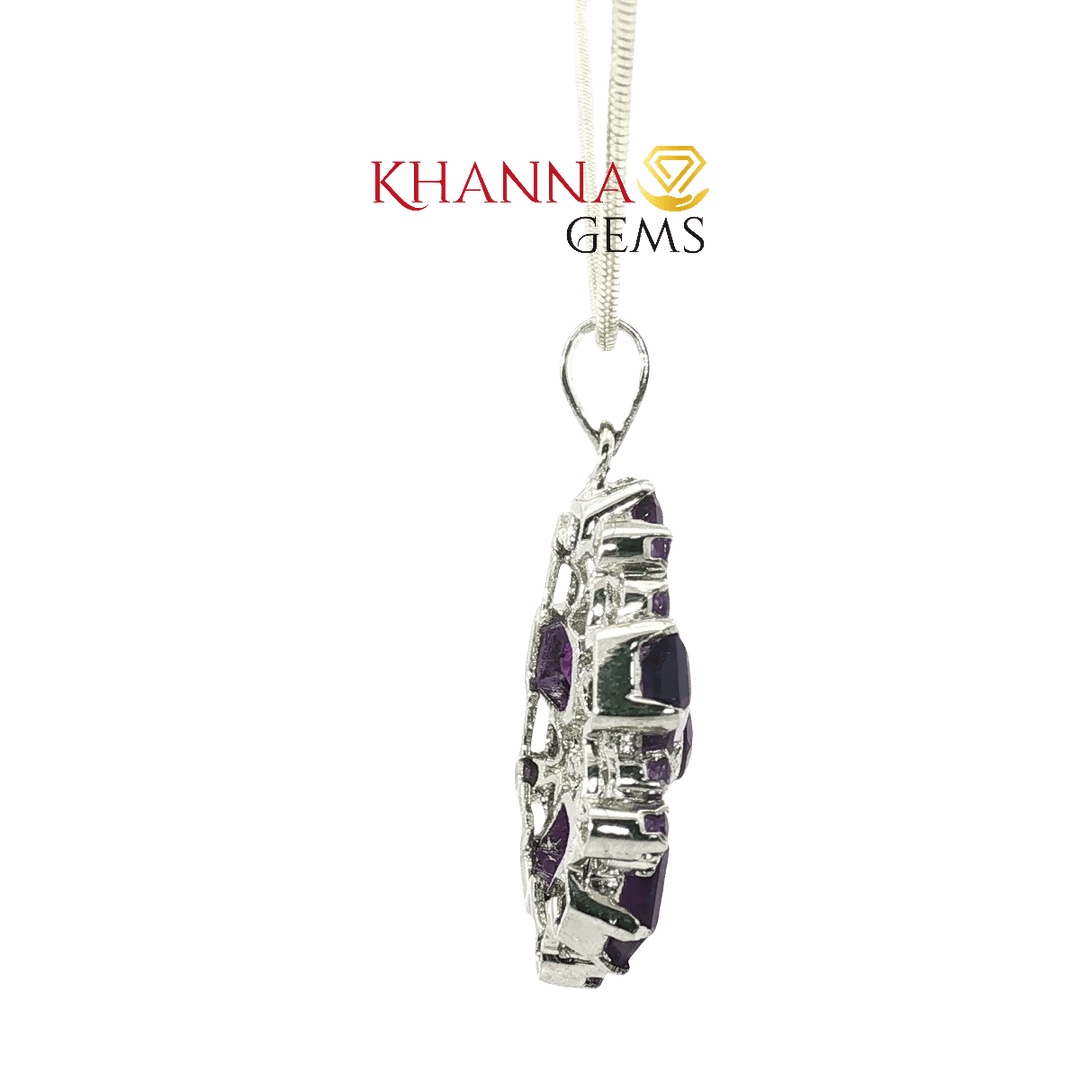 11.50/GM Amethyst Pendent - N0007