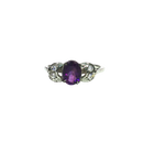 Load image into Gallery viewer, 2.40/GM  AMETHYST RING Earrings - G0510