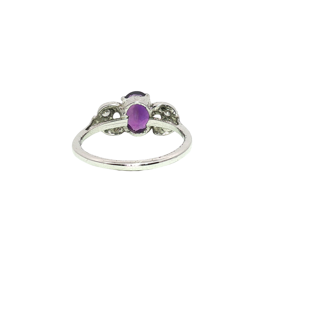2.40/GM  AMETHYST RING Earrings - G0510