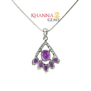 5.10/GM Amethyst Zircon Pendent - N0041