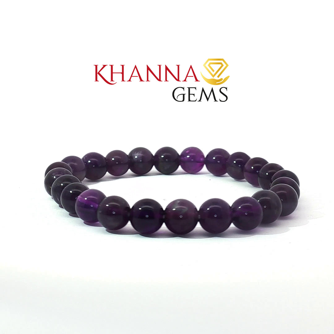 Natural Amethyst Bracelet