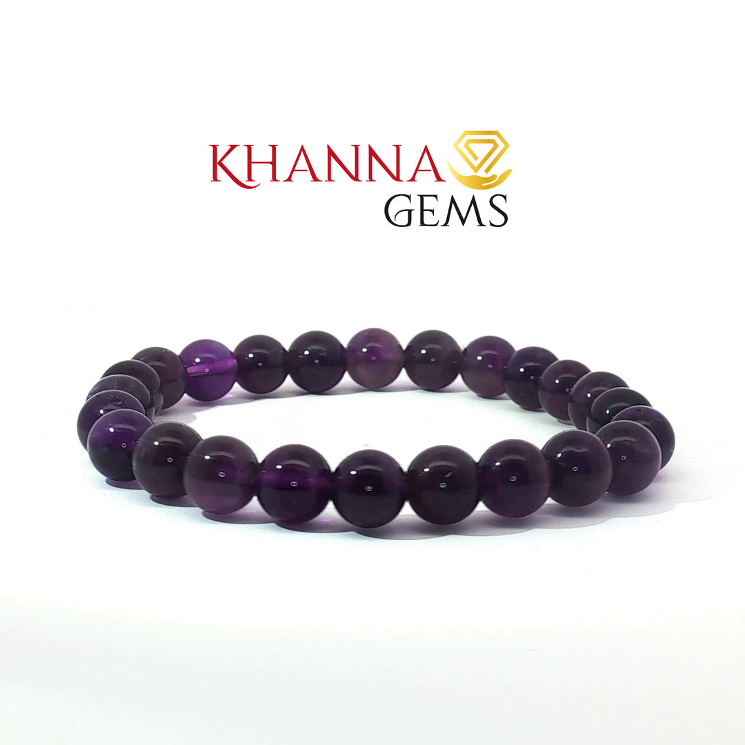 Natural Amethyst Bracelet