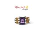 Load image into Gallery viewer, 4.52/GM  AMETHYST CITRINE RING Earrings - G0528