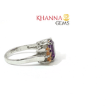 Load image into Gallery viewer, 4.52/GM  AMETHYST CITRINE RING Earrings - G0528