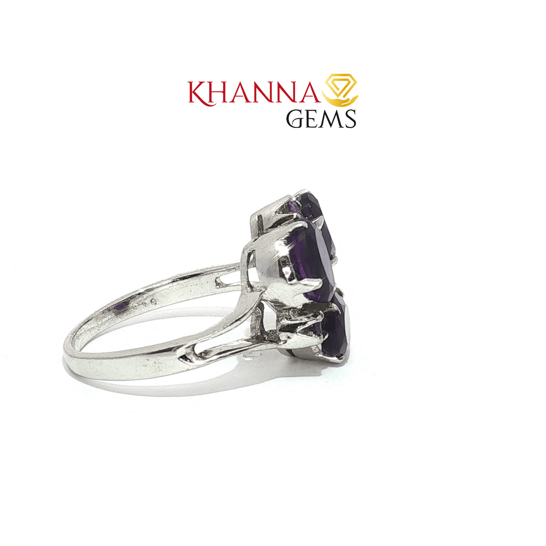 3.83/GM  AMETHYST RING Earrings - G0526