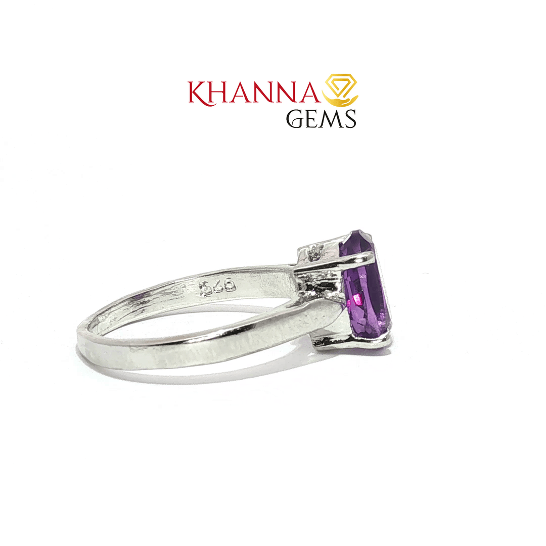 2.40/GM  AMETHYST RING Earrings - G0527