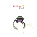 Load image into Gallery viewer, 4.43/GM  AMETHYST RING Earrings - G0639