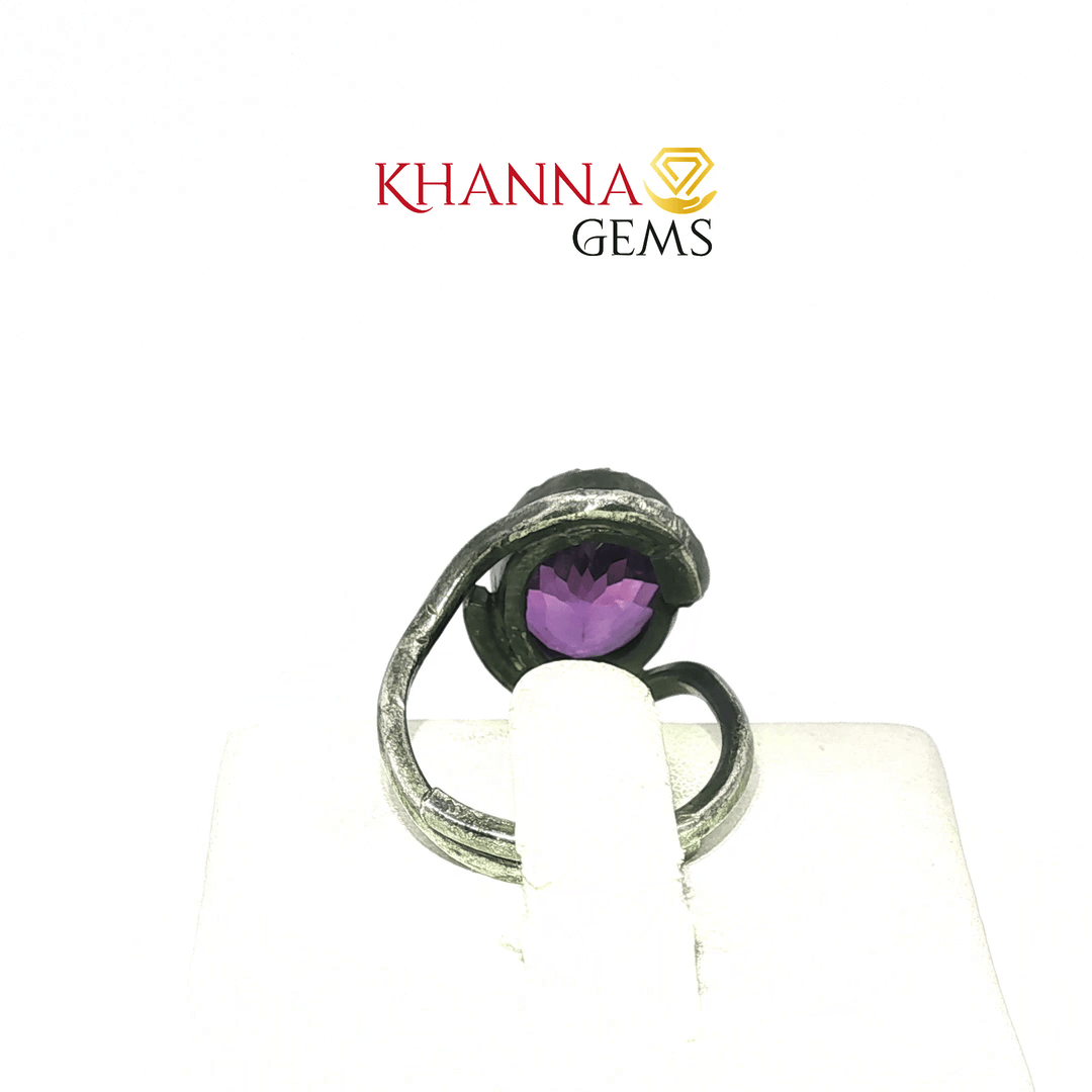 4.43/GM  AMETHYST RING Earrings - G0639