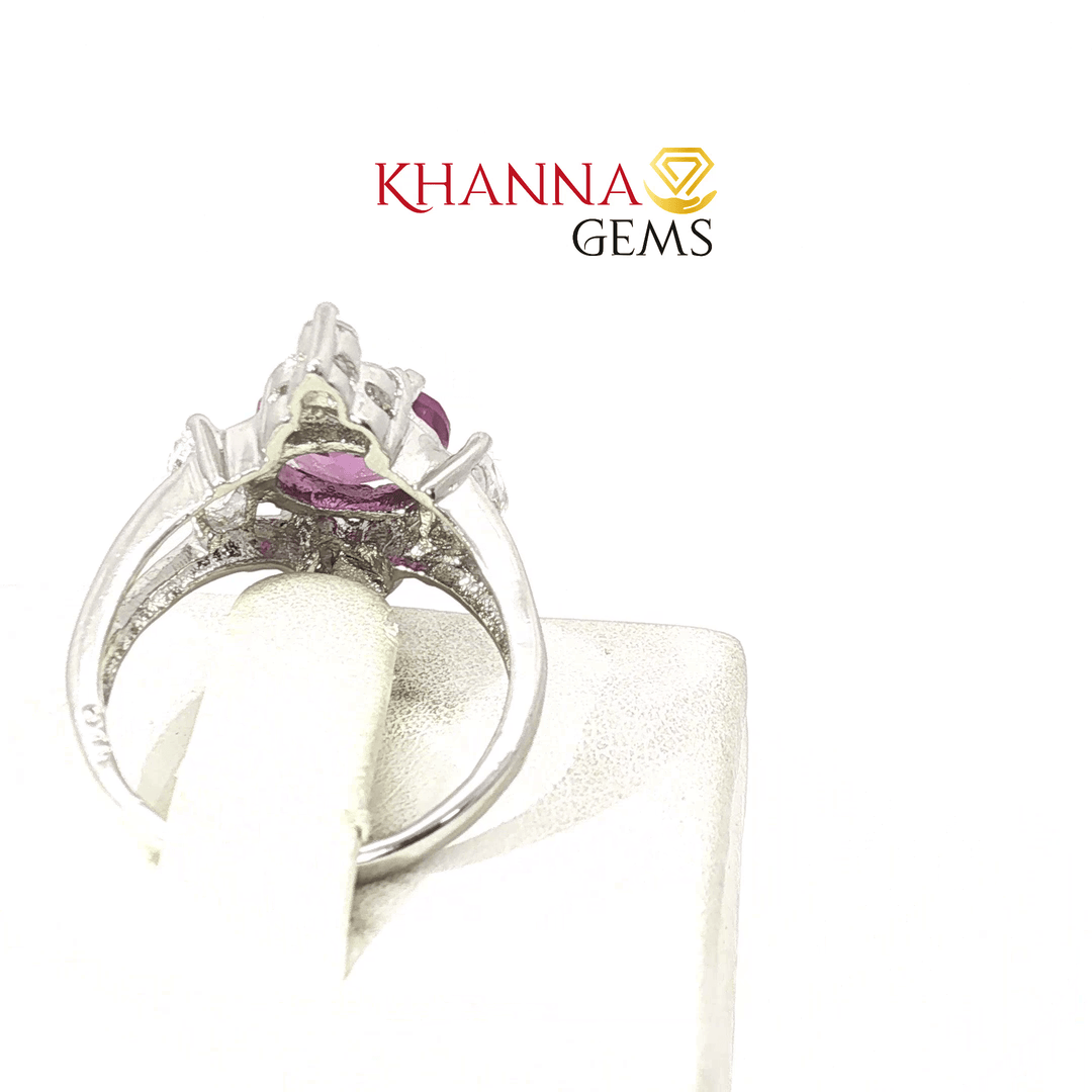 4.36/GM  AMETHYST ZIRCON RING Earrings - G0513
