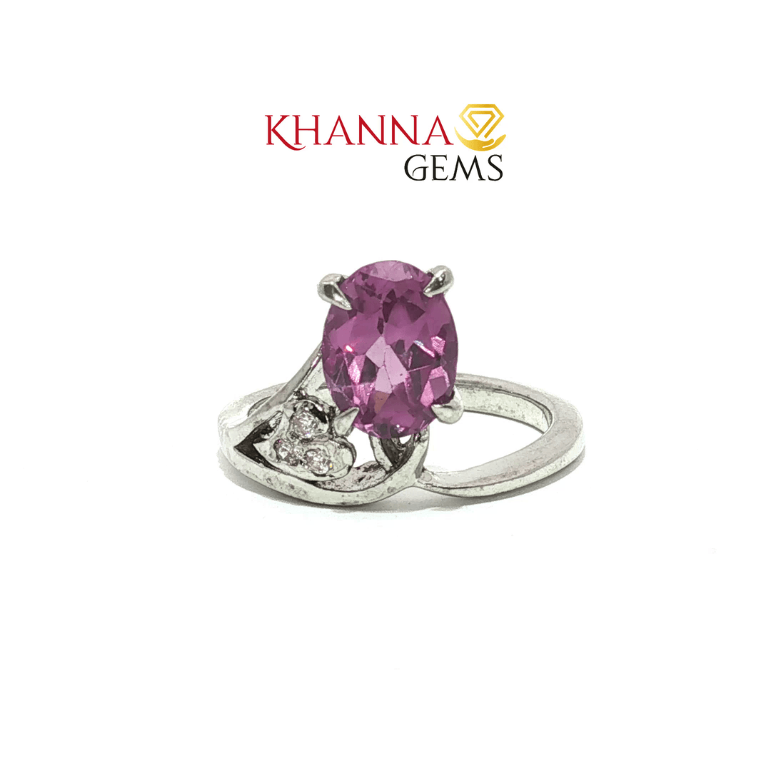 3.70/GM  AMETHYST ZIRCON RING Earrings - G0516