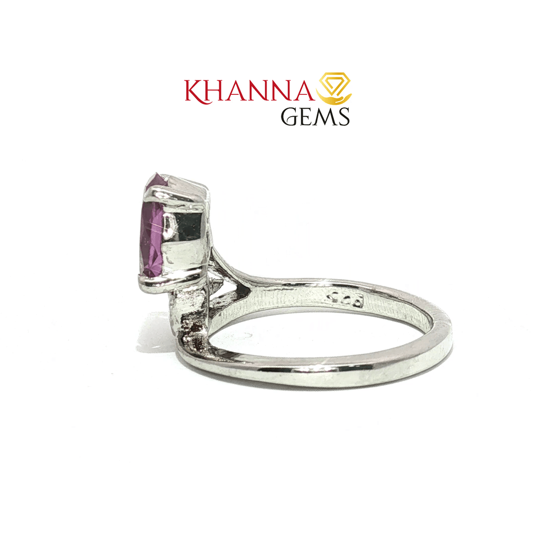 3.70/GM  AMETHYST ZIRCON RING Earrings - G0516