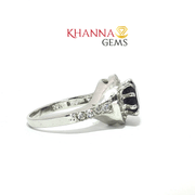 4.74/GM  AMETHYST ZIRCON RING Earrings - G0517
