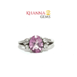 Load image into Gallery viewer, 2.78/GM  AMETHYST ZIRCON RING Earrings - G0519