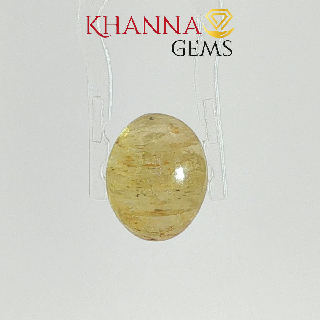 5.60/CT Natural Apatite Cat's Eye With Govt. Lab Certificate-102952