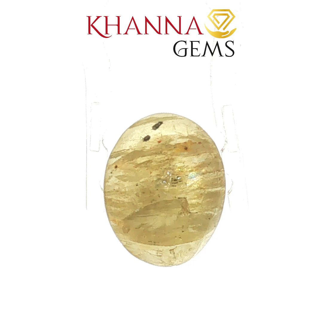 7.15/CT Natural Apatite Cat's Eye With Govt. Lab Certificate-103039