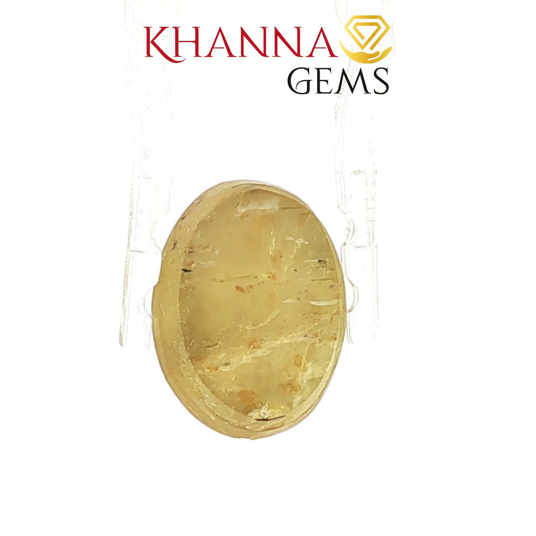 10.08/CT Natural Apatite Cat's Eye With Govt. Lab Certificate-103040