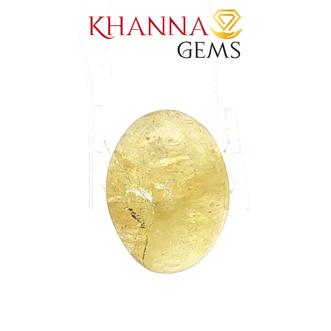 7.58/CT Natural Apatite Cat's Eye With Govt. Lab Certificate-103047