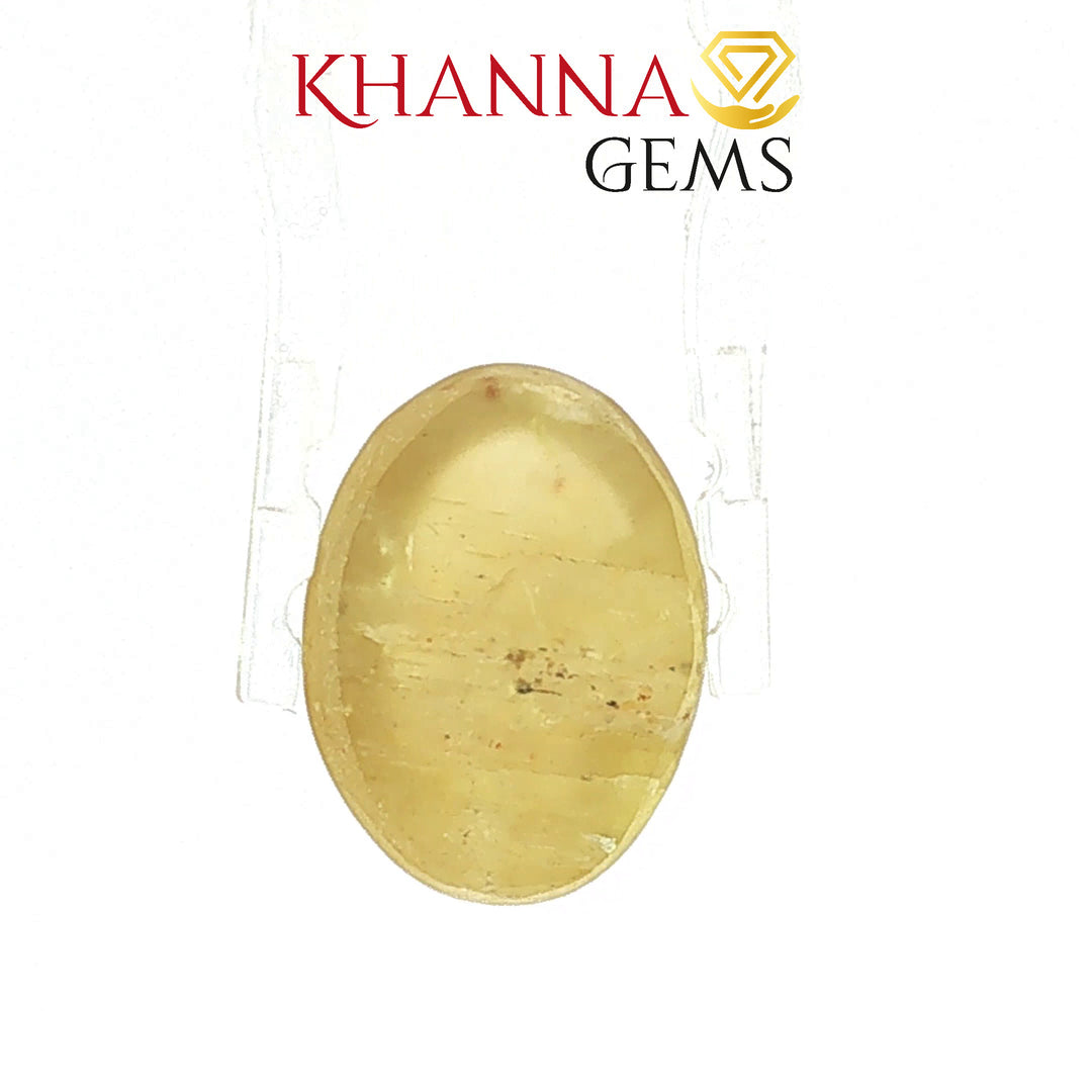 7.58/CT Natural Apatite Cat's Eye With Govt. Lab Certificate-103047