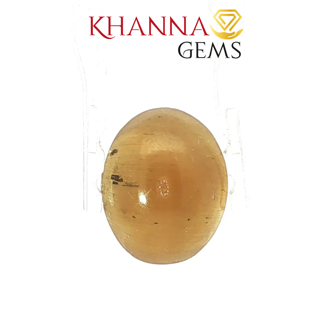8.45/CT Natural Apatite Cat's Eye with Govt. Lab certificate-7491D29434