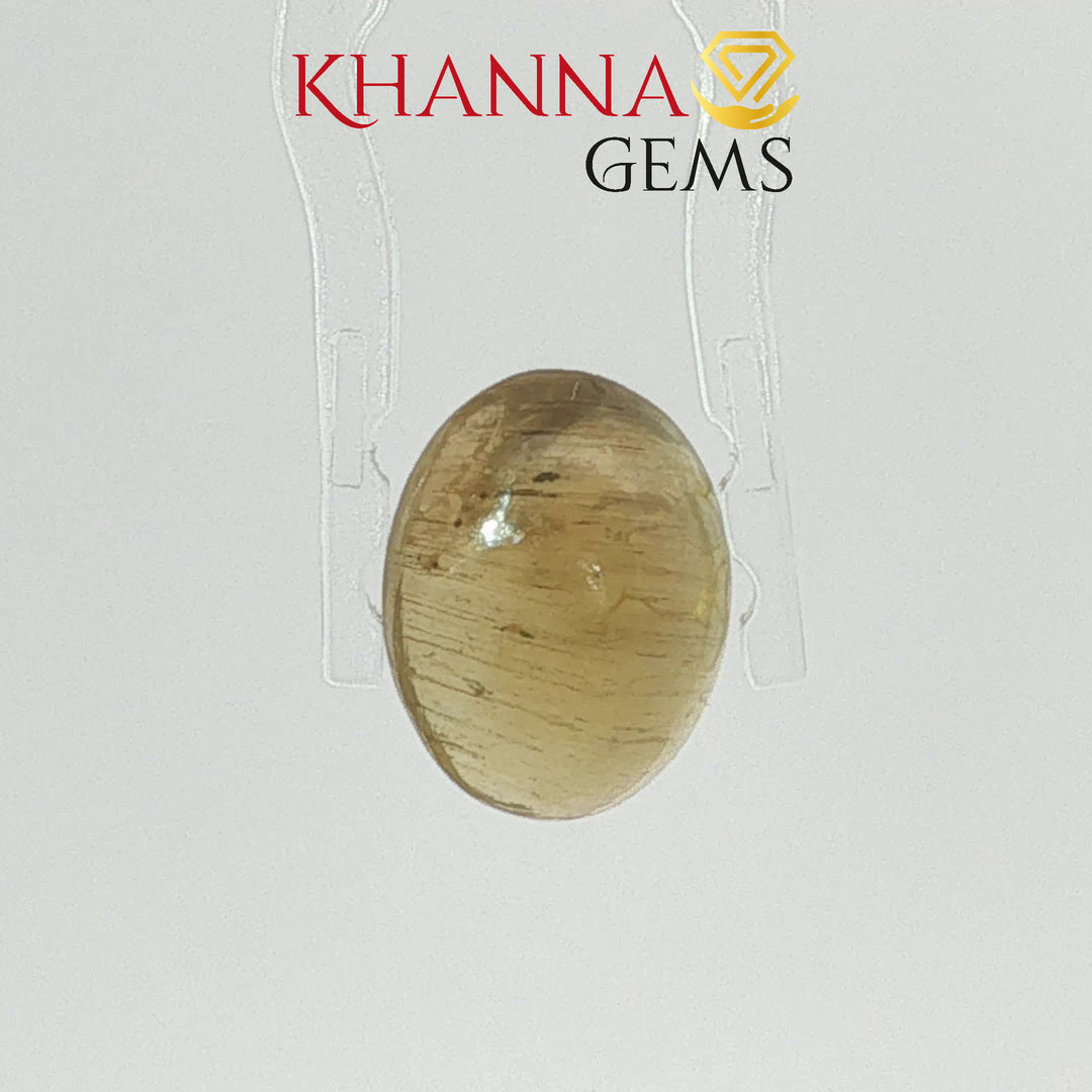 4.85/CT Natural Apatite Cat's Eye with Govt. Lab certificate-7491D29436