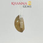 Load image into Gallery viewer, 4.85/CT Natural Apatite Cat's Eye with Govt. Lab certificate-7491D29436